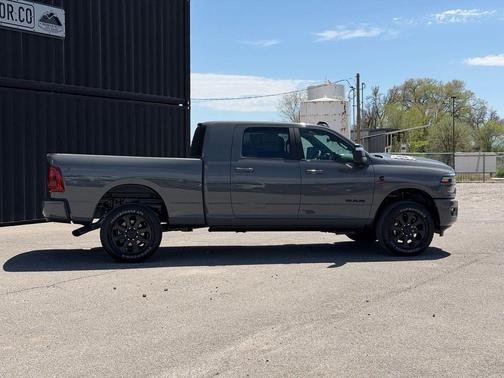 Ceramic Gray Clearcoat 2026 RAM 2500 Laramie Mega Cab 4x4 6'4' Box