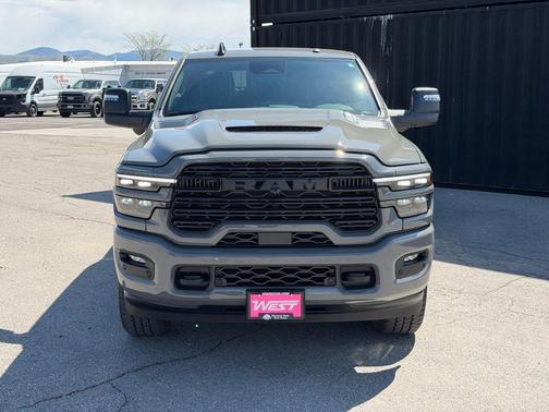 Ceramic Gray Clearcoat 2026 RAM 3500 Laramie Mega Cab 4x4 6'4' Box