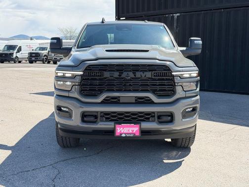 Ceramic Gray Clearcoat 2026 RAM 3500 Laramie Mega Cab 4x4 6'4' Box