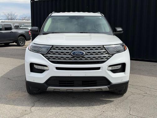Oxford White 2021 Ford Explorer Limited