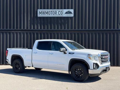 Summit White 2020 GMC Sierra 1500 SLT