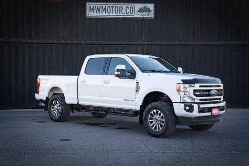 Star White Metallic Tri-Coat 2022 Ford F-250 Lariat