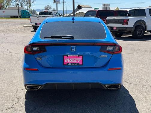 Boost Blue Pearl 2024 Honda Civic Sport Touring