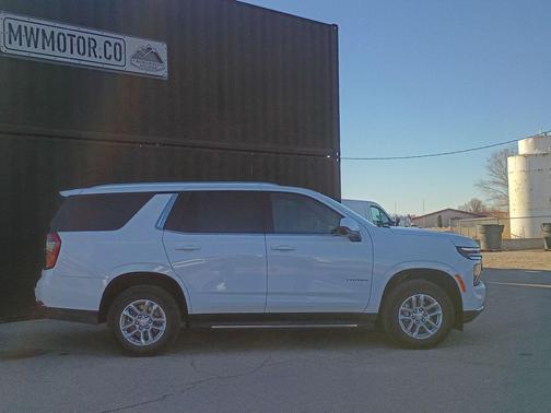 Summit White 2025 Chevrolet Tahoe LT