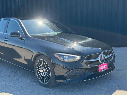 Black 2025 Mercedes-Benz C-Class C 300 4MATIC