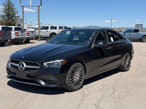 Black 2025 Mercedes-Benz C-Class C 300 4MATIC
