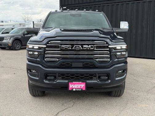 Forged Blue Metallic 2026 RAM 3500 Laramie Mega Cab 4x4 6'4' Box