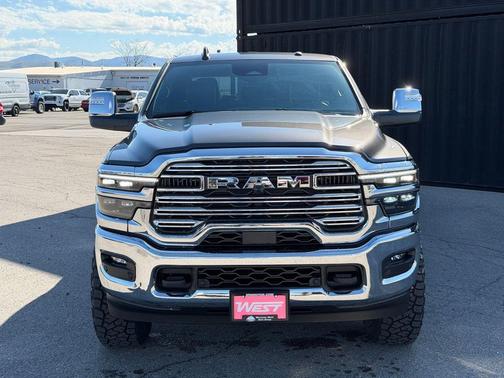 Granite Crystal Metallic Clearcoat 2026 RAM 3500 Laramie Mega Cab 4x4 6'4' Box