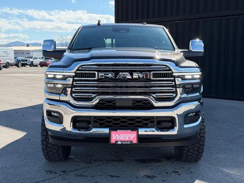 Granite Crystal Metallic Clearcoat 2026 RAM 3500 Laramie Mega Cab 4x4 6'4' Box