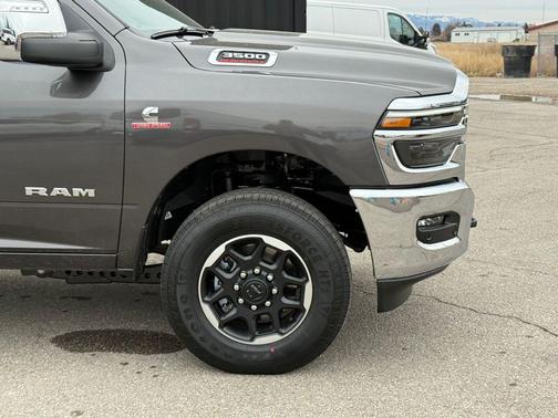 Granite Crystal Metallic Clearcoat 2026 RAM 3500 Laramie Mega Cab 4x4 6'4' Box