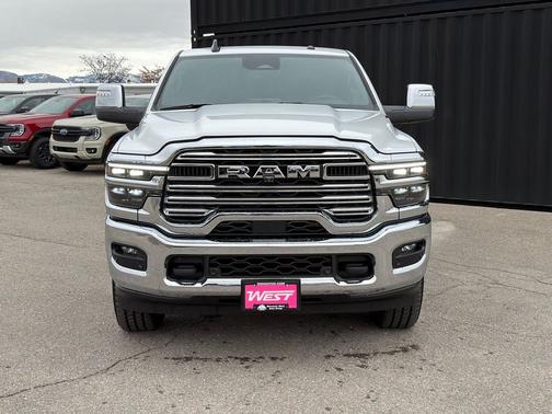 Bright White Clearcoat 2025 RAM 2500 Laramie Crew Cab 4x4 8' Box