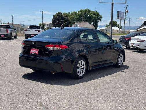 Midnight Black Metallic 2025 Toyota Corolla LE