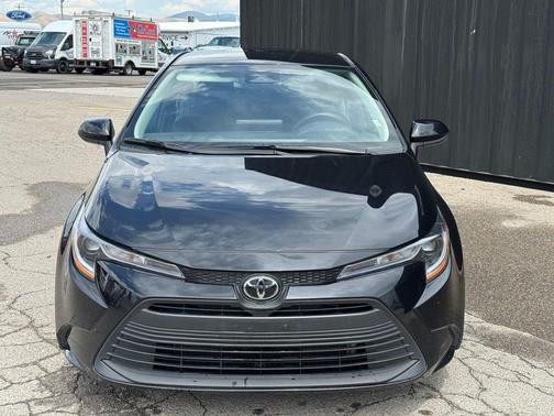 Midnight Black Metallic 2025 Toyota Corolla LE