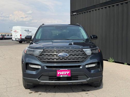 Stone Blue Metallic 2024 Ford Explorer XLT