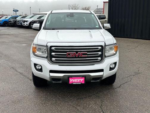 Summit White 2019 GMC Canyon SLT