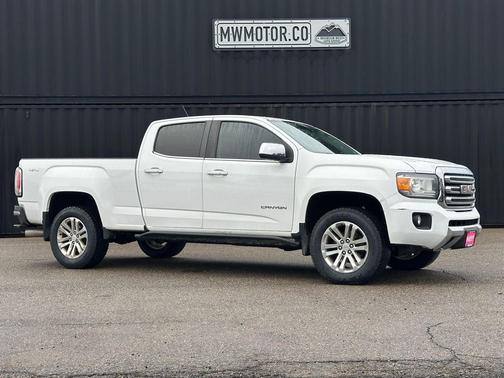 Summit White 2019 GMC Canyon SLT