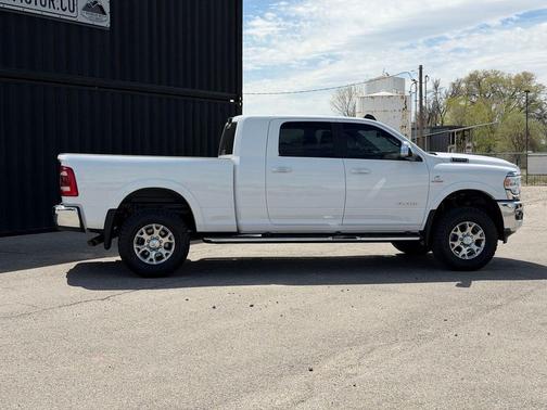 Bright White Clearcoat 2022 RAM 2500 Laramie Mega Cab 4x4 6'4' Box