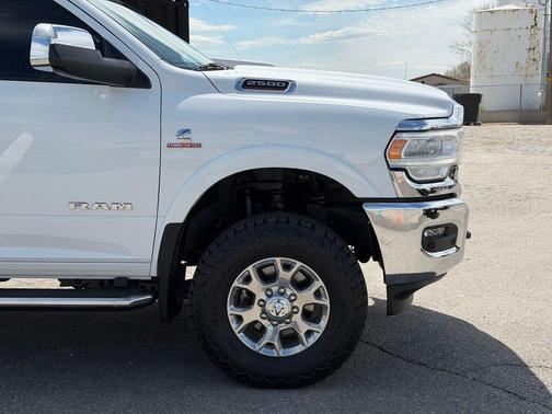 Bright White Clearcoat 2022 RAM 2500 Laramie Mega Cab 4x4 6'4' Box