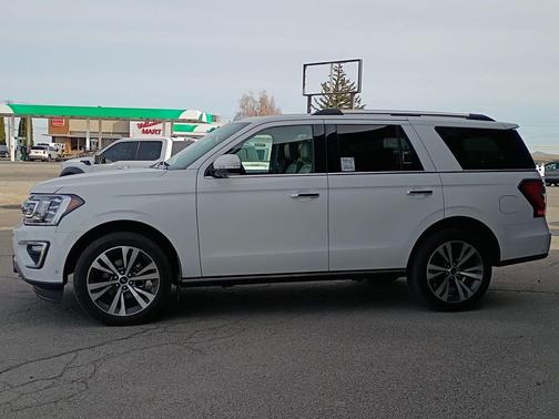 Star White Metallic Tri-Coat 2021 Ford Expedition Limited