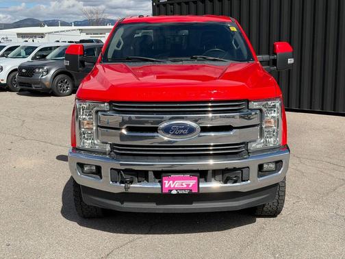 Race Red 2017 Ford F-350 Lariat