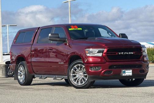 Delmonico Red Pearlcoat 2024 RAM 1500 Laramie