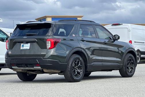 Forged Green Metallic 2022 Ford Explorer Timberline
