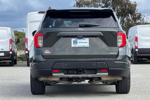 Forged Green Metallic 2022 Ford Explorer Timberline