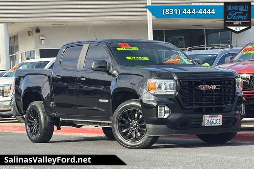 Onyx Black 2021 GMC Canyon Elevation