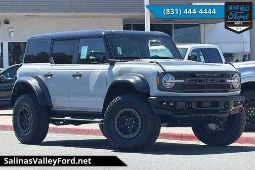 Avalanche Gray 2026 Ford Bronco Raptor