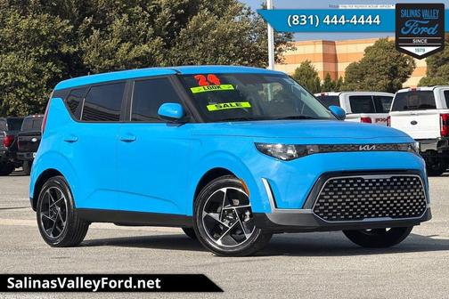 Surf Blue 2024 Kia Soul EX