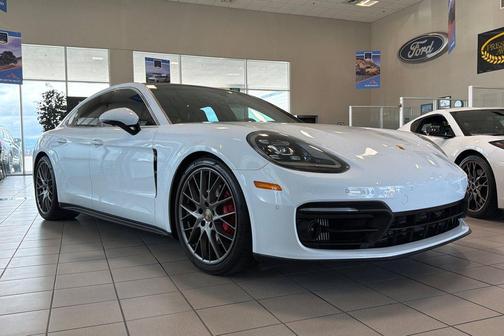 White 2021 Porsche Panamera 4S