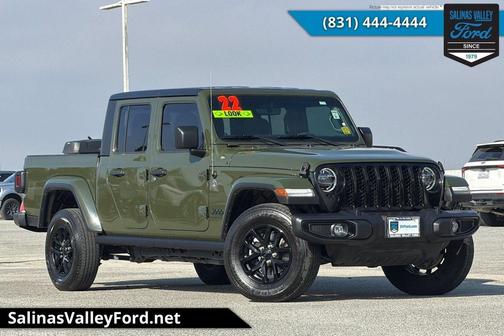Sarge Green Clearcoat 2022 Jeep Gladiator Sport