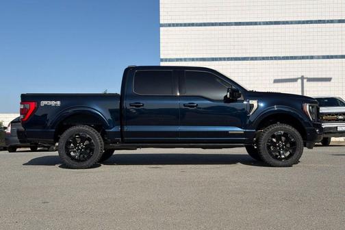 Antimatter Blue Metallic 2023 Ford F-150 Platinum