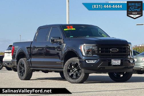 Antimatter Blue Metallic 2023 Ford F-150 Platinum