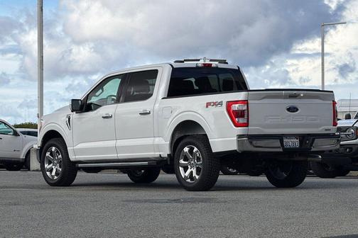 Star White Metallic Tri-Coat 2023 Ford F-150 Lariat