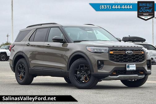 Marsh Gray 2026 Ford Explorer Tremor