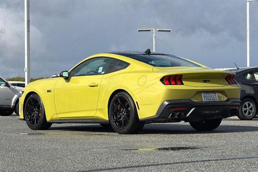 Lime Yellow Metallic 2025 Ford Mustang GT Premium