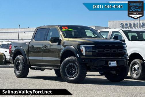Shelter Green 2024 Ford F-150 Raptor