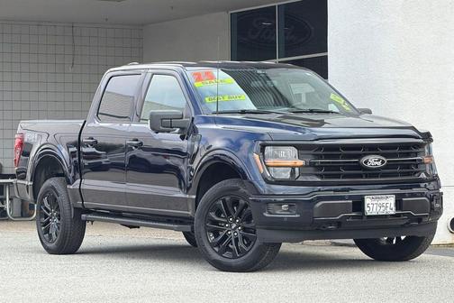 Antimatter Blue Metallic 2025 Ford F-150 XLT