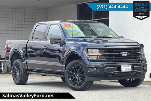 Antimatter Blue Metallic 2025 Ford F-150 XLT