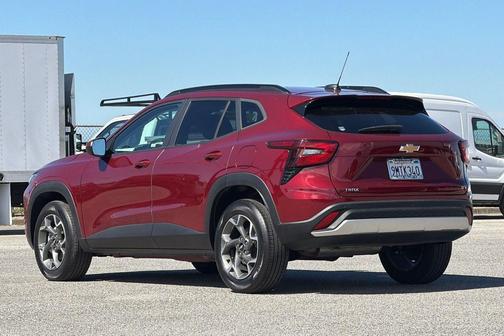 Crimson Metallic 2025 Chevrolet Trax LT