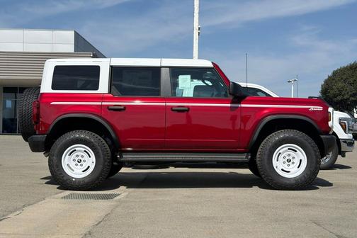 Ruby Red Metallic Tinted Clearcoat 2026 Ford Bronco Heritage Edition