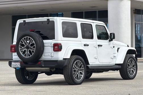 Bright White Clearcoat 2023 Jeep Wrangler 4xe Sahara