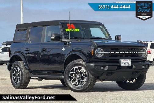 Shadow Black 2024 Ford Bronco Outer Banks
