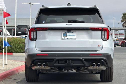 Space White Metallic 2026 Ford Explorer ST