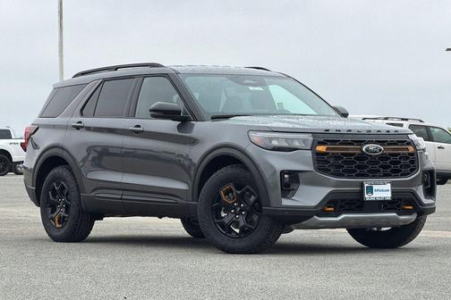 Carbonized Gray Metallic 2026 Ford Explorer Tremor