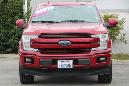 Ruby Red Metallic Tinted Clearcoat 2018 Ford F-150 Lariat