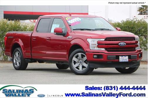 Ruby Red Metallic Tinted Clearcoat 2018 Ford F-150 Lariat