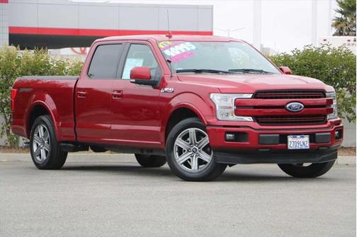 Ruby Red Metallic Tinted Clearcoat 2018 Ford F-150 Lariat