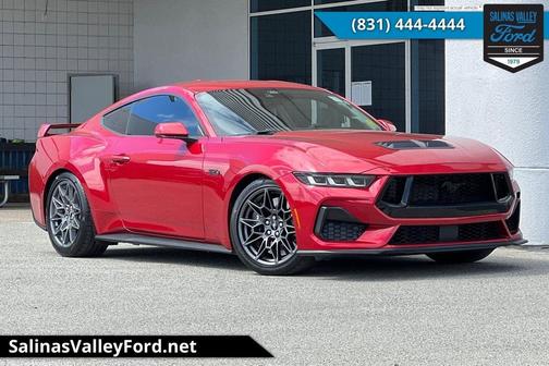 Rapid Red Metallic Tinted Clearcoat 2024 Ford Mustang GT Premium